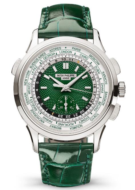 Patek Philippe Complications Ref. 5930P World Time Flyback Chronograph Watch 5930P-001